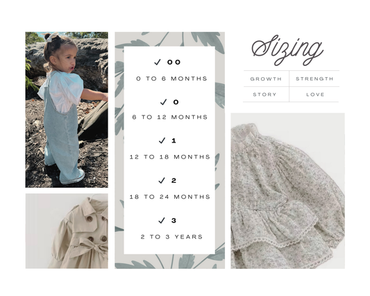 A Simple Guide to Baby Clothing Sizes 🪡