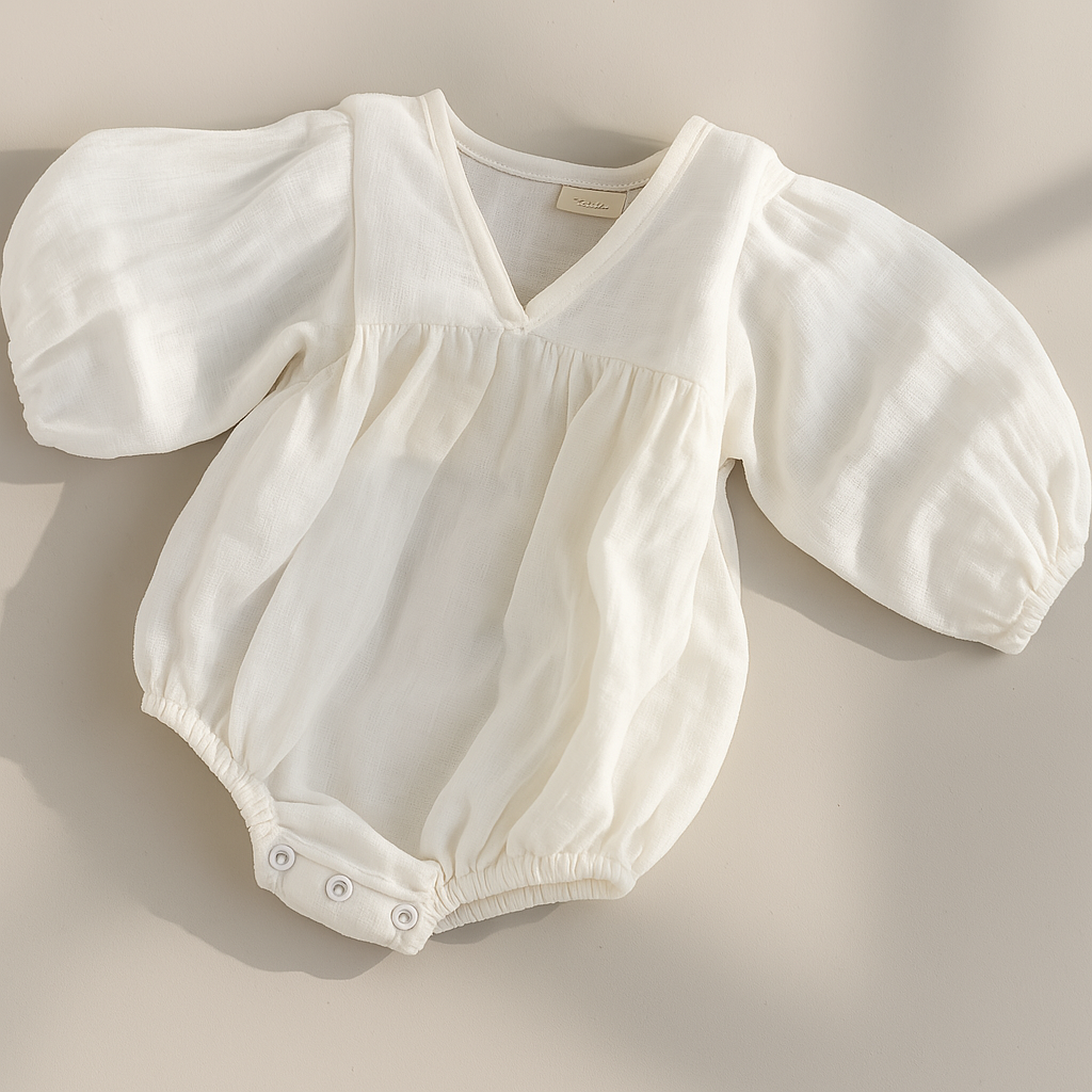 Louison - White Whimsical Blouse