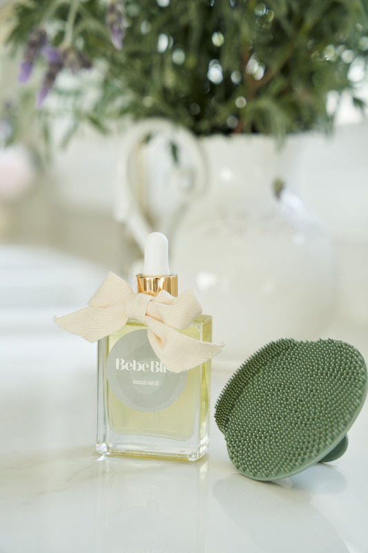 Gabrielle - Baby Brush and Massage Oil Kit